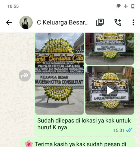 Pengiriman Papan Bunga Duka Jalan Pajajaran Bogor