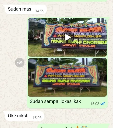 Pengiriman Papan Bunga Jalan Pajajaran Bogor