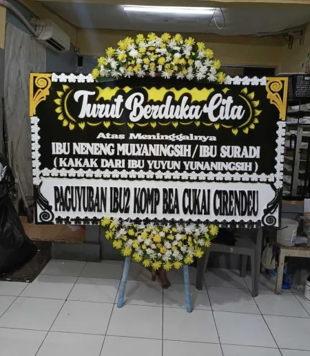 Papan Bunga Duka Jalan Pajajaran Bogor