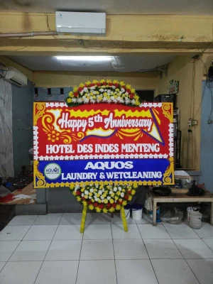 Papan Bunga di Jalan Pajajaran Bogor