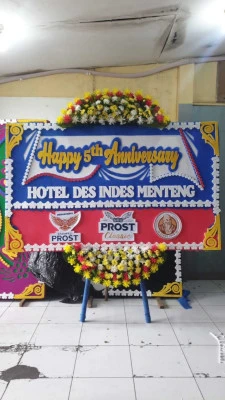 Papan Bunga di Jalan Pajajaran Bogor