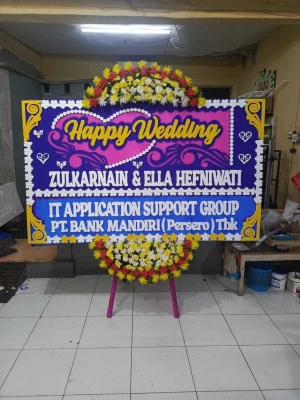 Papan Bunga di Jalan Pajajaran Bogor